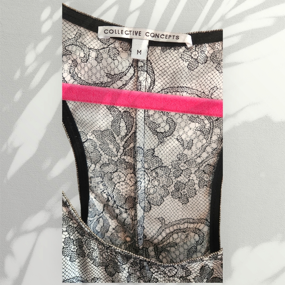 Collective Concepts RacerBack Formal Top - Picture 7 of 8